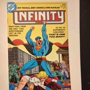 INFINITY INC # 7 Written By Roy Thomas Inks by Mike Machlan Jerry Ordway Cover
